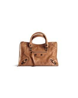 Balenciaga Sac Le City Petit en Camel – Réf. BPC-85126