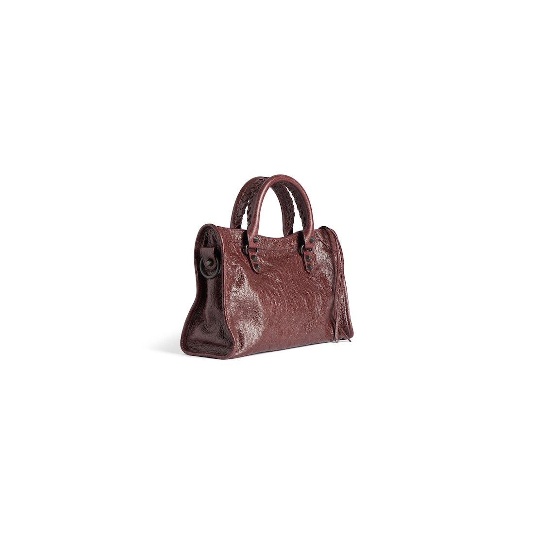 Balenciaga Sac Le City Petit pour Femme en Bordeaux Foncé