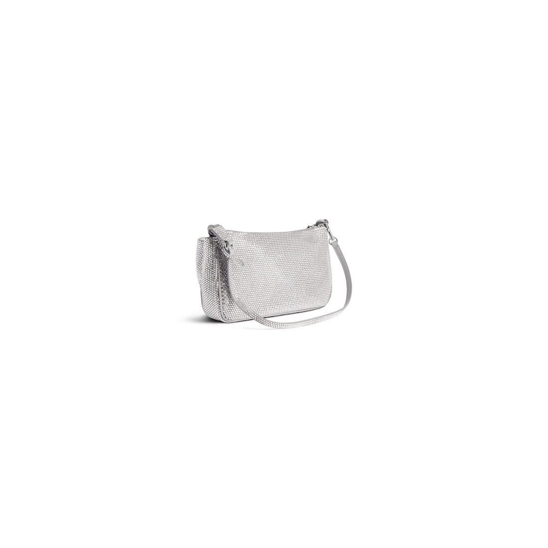 Balenciaga Pochette Sling Rodeo Avec Strass pour Femme en Gris Fumée
