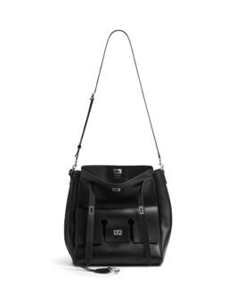 Balenciaga Sac Messenger Hobo Bel Air en Noir