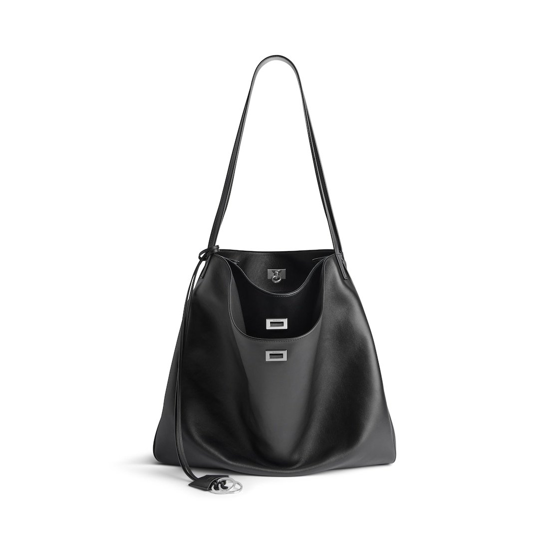 Balenciaga Sac Cabas North-south Rodeo pour Homme en Noir