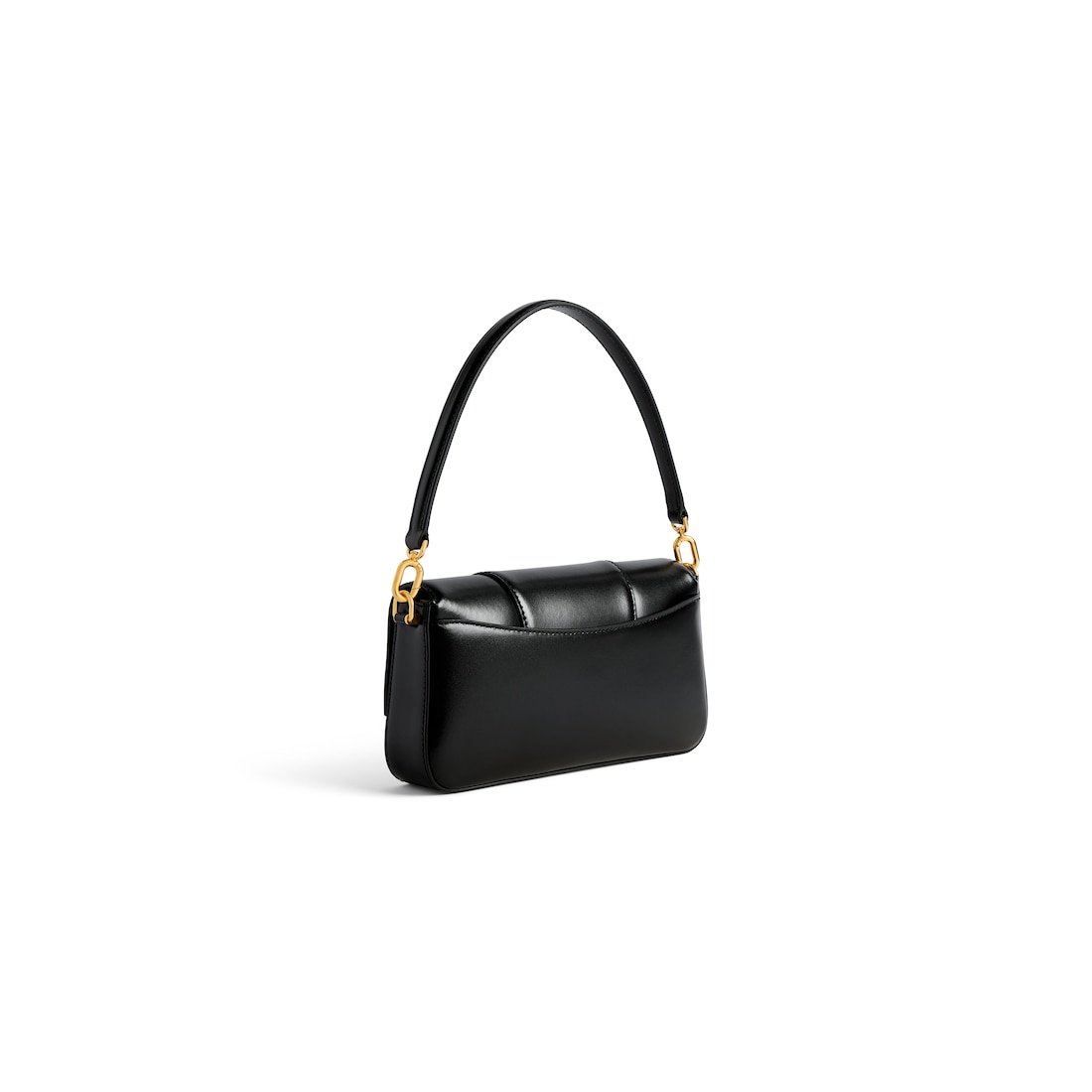 Balenciaga Sac Sling Hourglass Petit pour Femme en Noir
