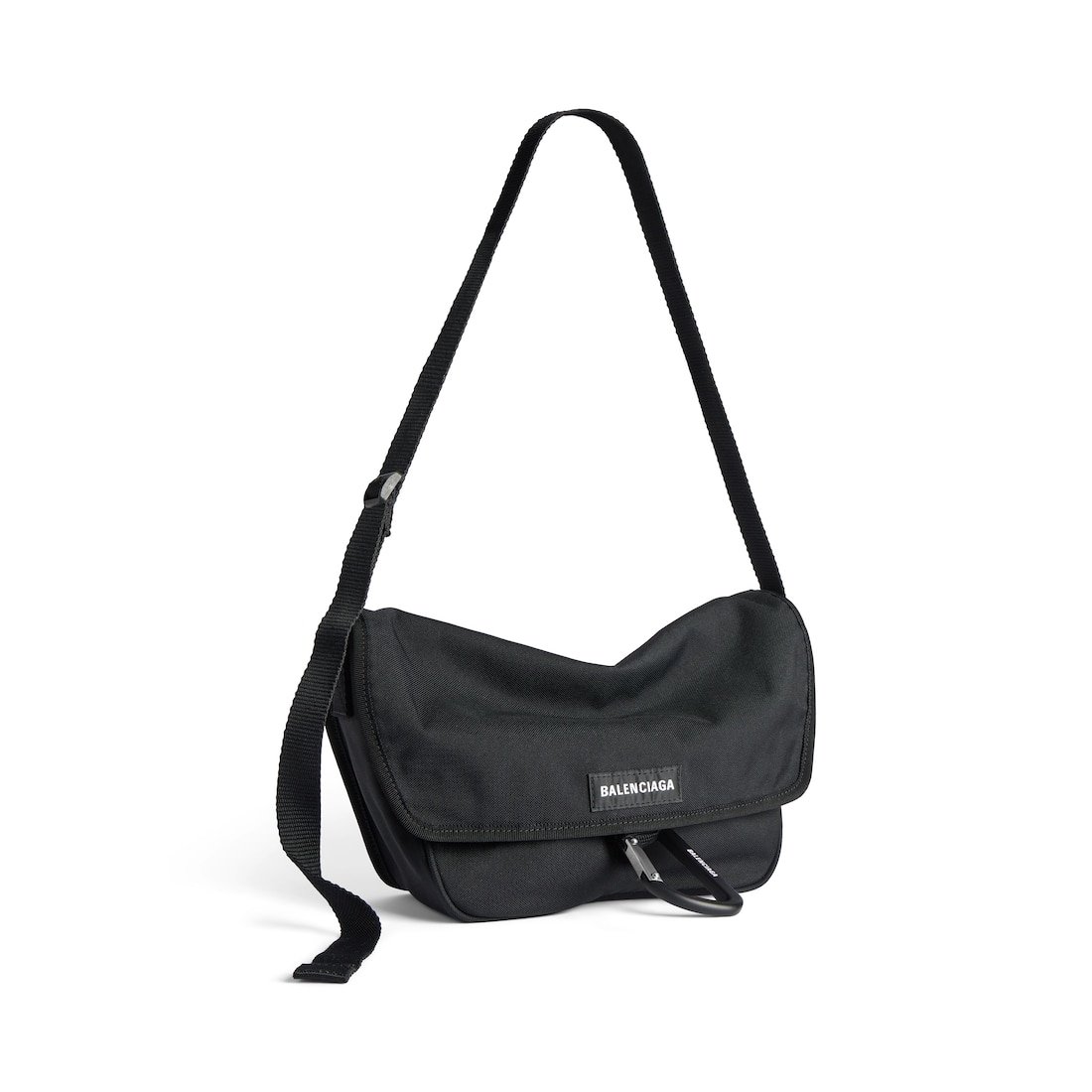 Balenciaga Sac Messenger À Rabat Explorer Petit pour Homme en Noir