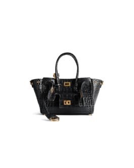 Balenciaga Sac Carry All Bel Air Mini en Noir – Réf. BPC-85133