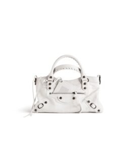 Balenciaga Sac Le City First en Blanc