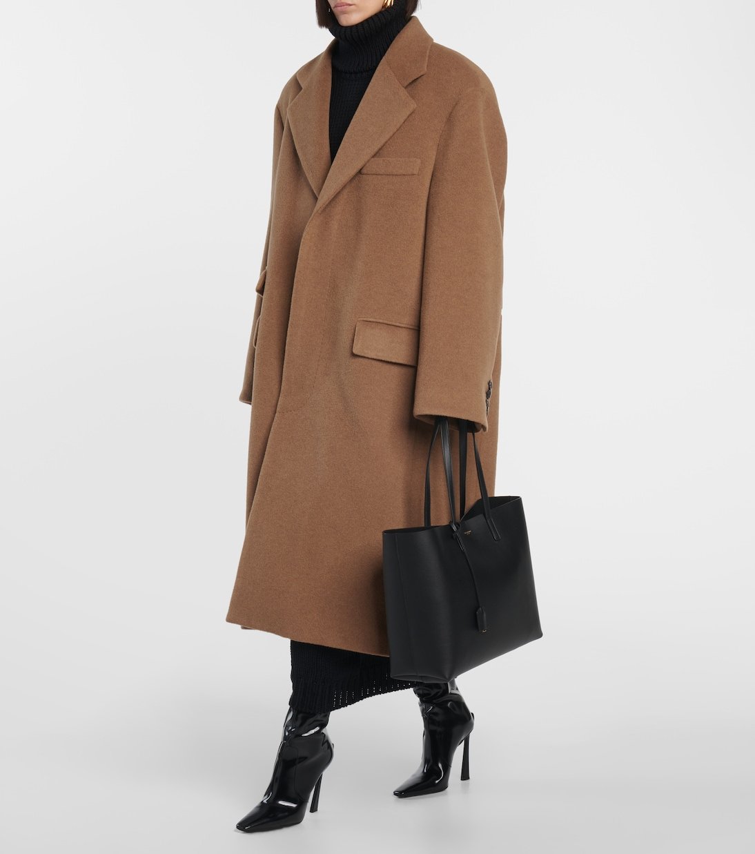 Sac Shopping E/W en cuir – Image 5