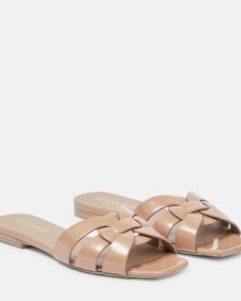 Mules Tribute en cuir verni