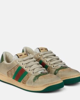 Baskets Screener en cuir