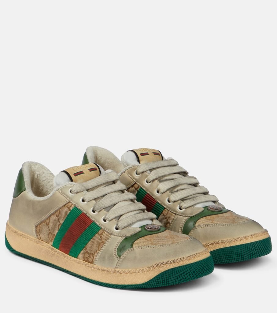 Baskets Screener en cuir