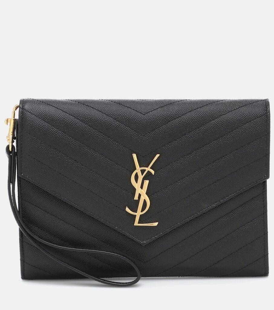 Pochette Cassandre en cuir matelassé