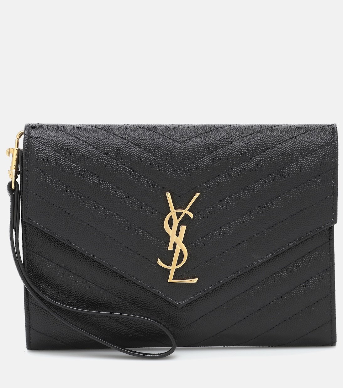 Pochette Cassandre en cuir matelassé