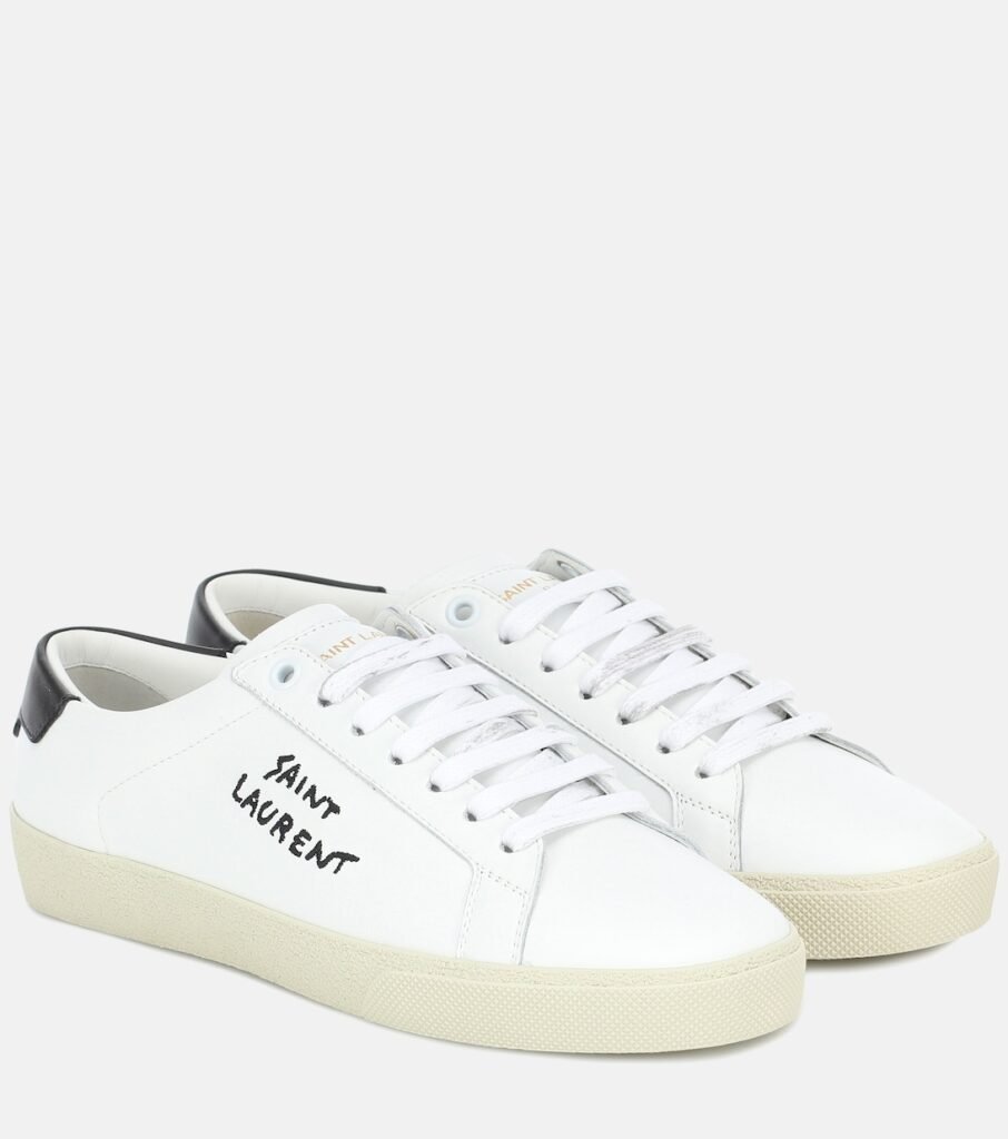 Baskets Court Classic SL/06 en cuir