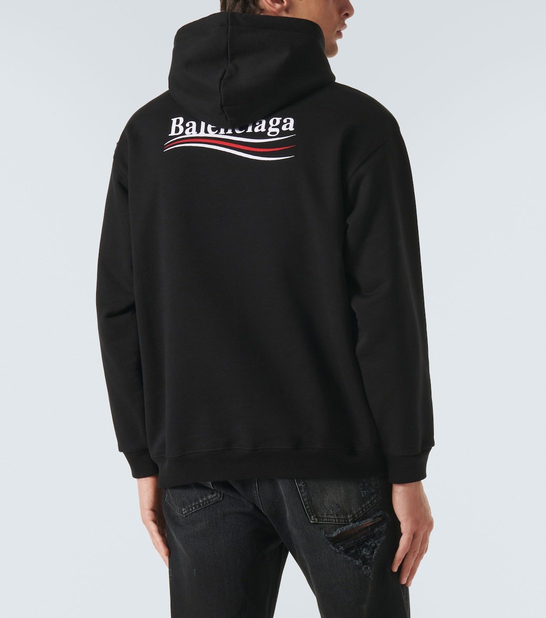Sweat-shirt à capuche Political Campaign en coton – Image 4