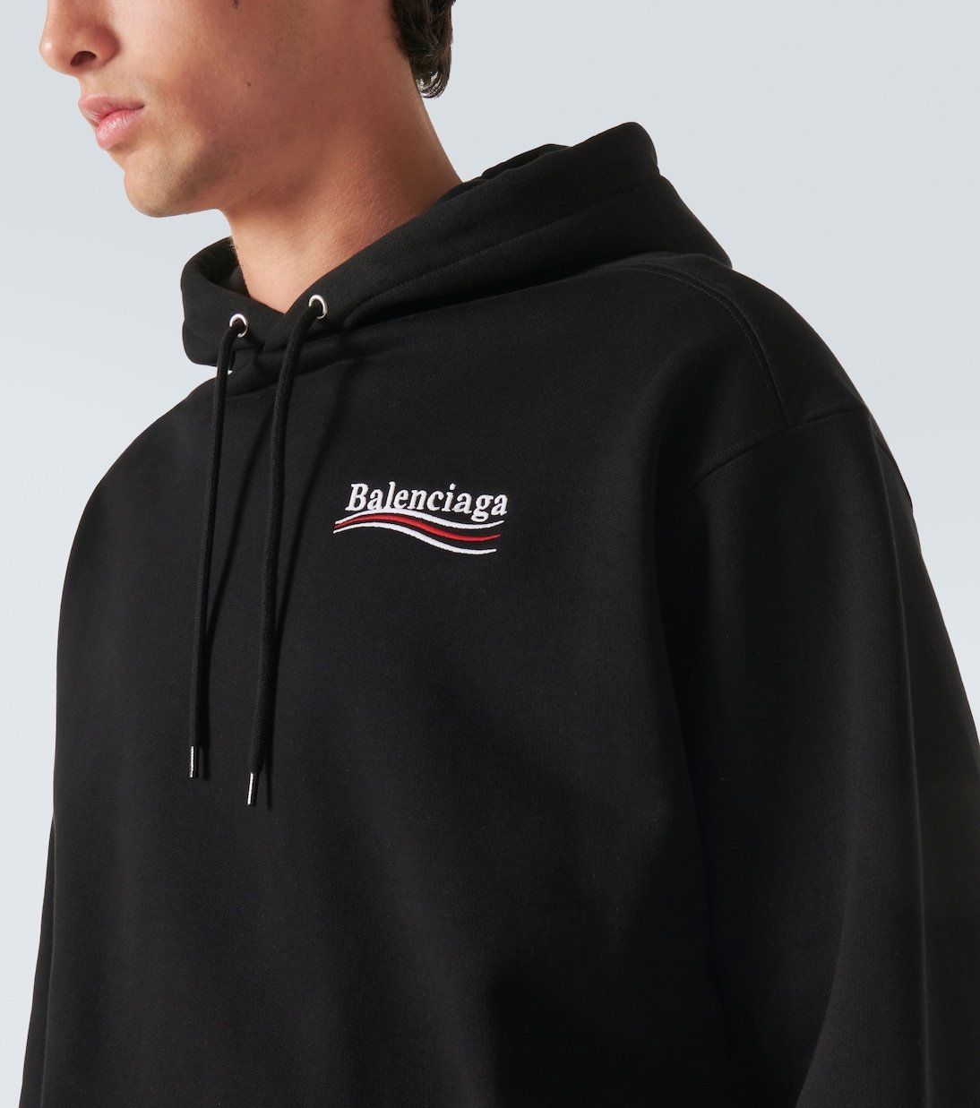 Sweat-shirt à capuche Political Campaign en coton – Image 5