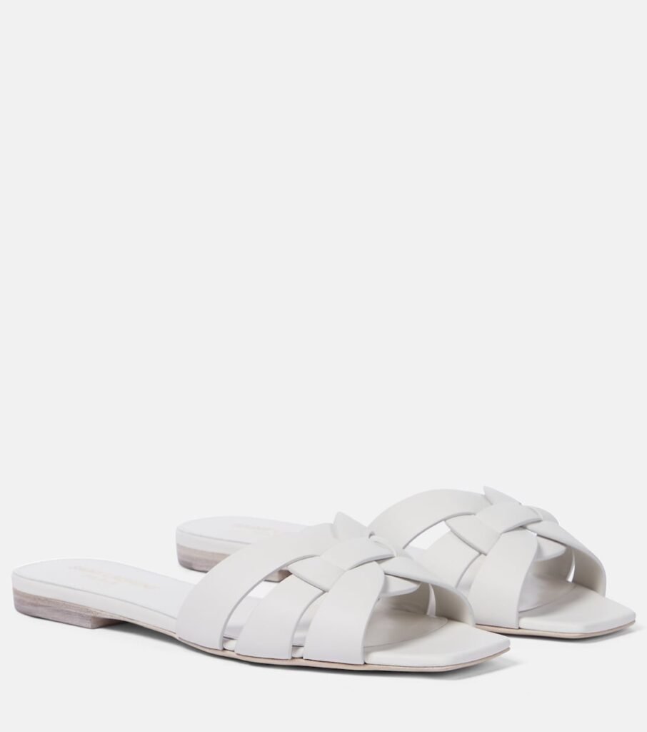 Mules Tribute en cuir