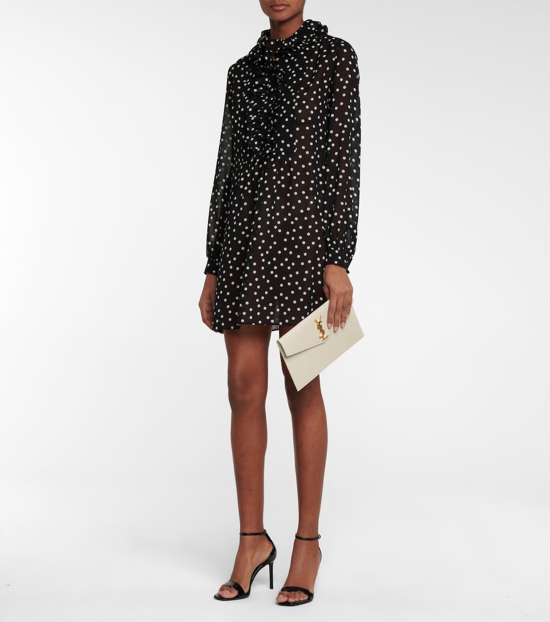 Pochette Uptown en cuir embossé – Image 5