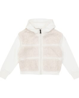 Sweat-shirt en shearling synthétique