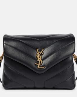 Sac Loulou Toy YSL en cuir noir, élégant et iconique