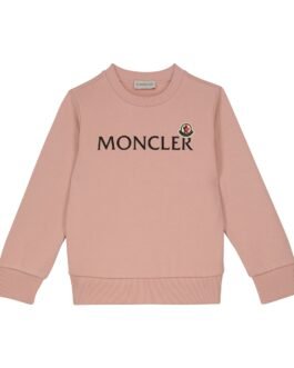 Sweat-shirt en coton à logo