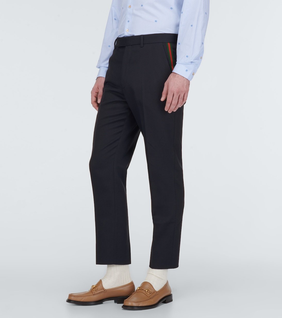 Pantalon raccourci en coton – Image 3