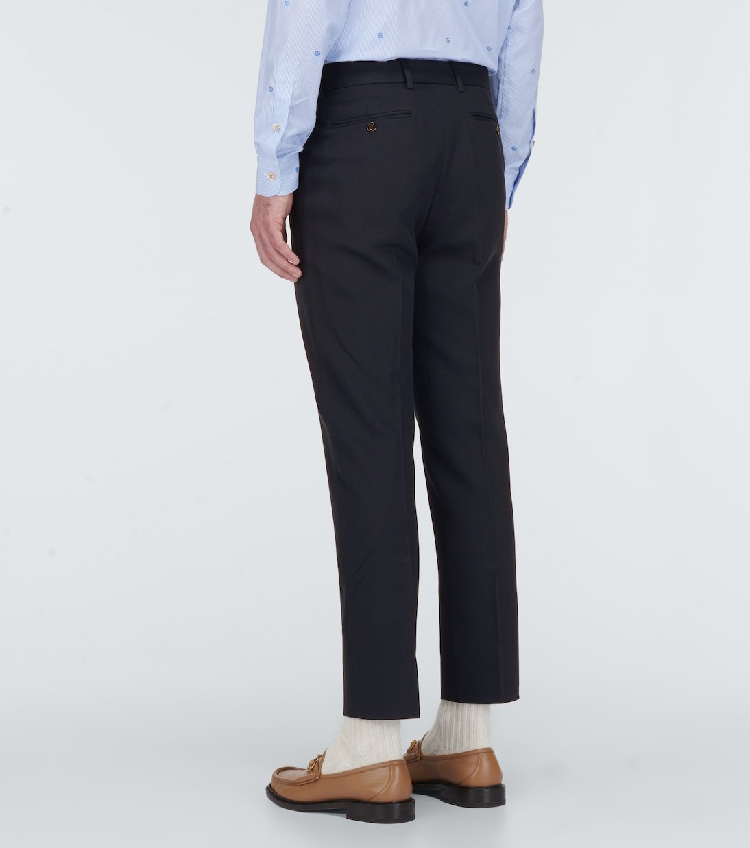 Pantalon raccourci en coton – Image 4
