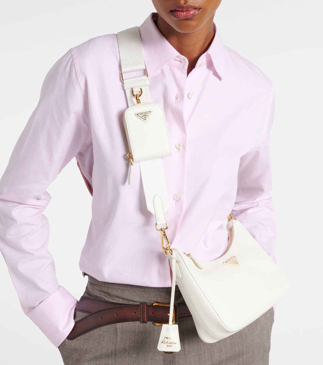 Sac Re-Edition 2005 Small en cuir – Image 2