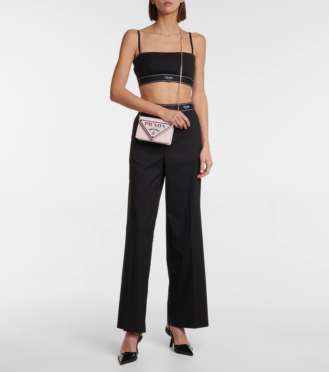 Sac en cuir à logo – Image 5