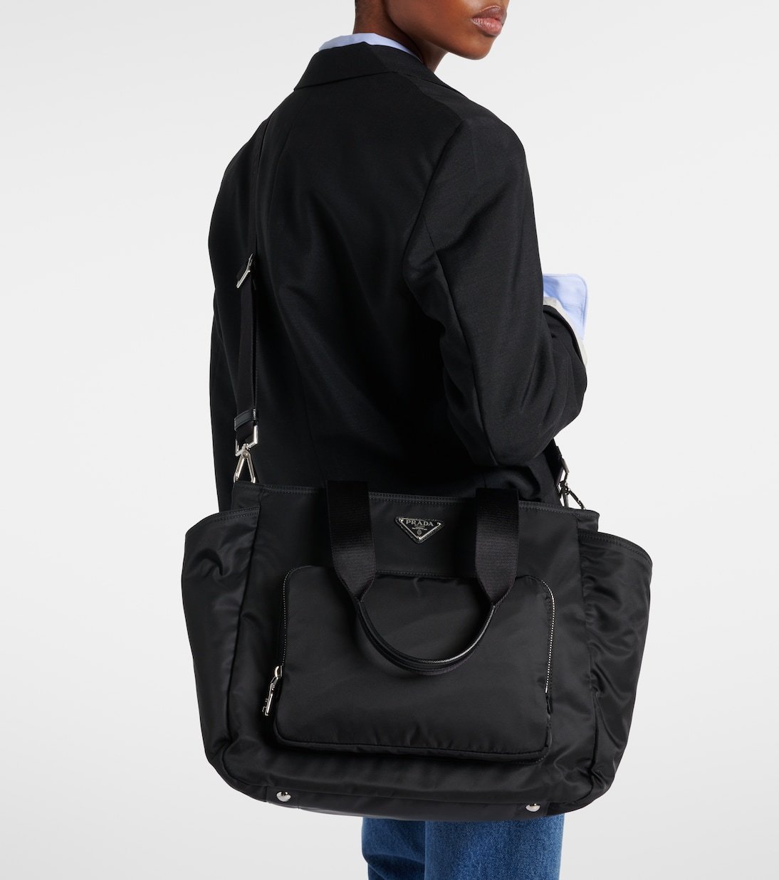 Sac à langer Prada en Re-Nylon – Image 2