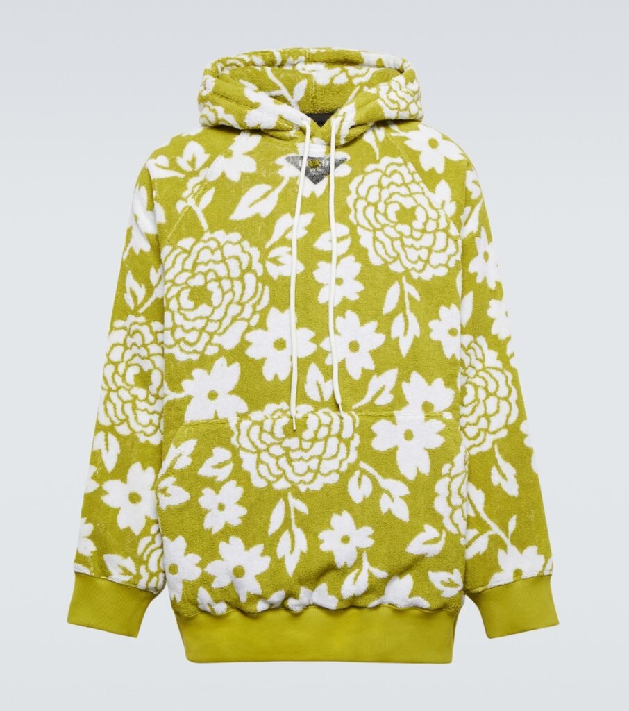 Sweat-shirt à capuche en coton