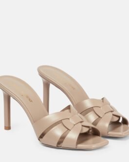 Mules Tribute 85 en cuir