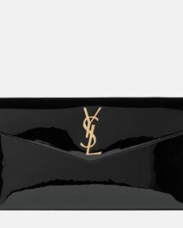 Pochette Uptown en cuir verni