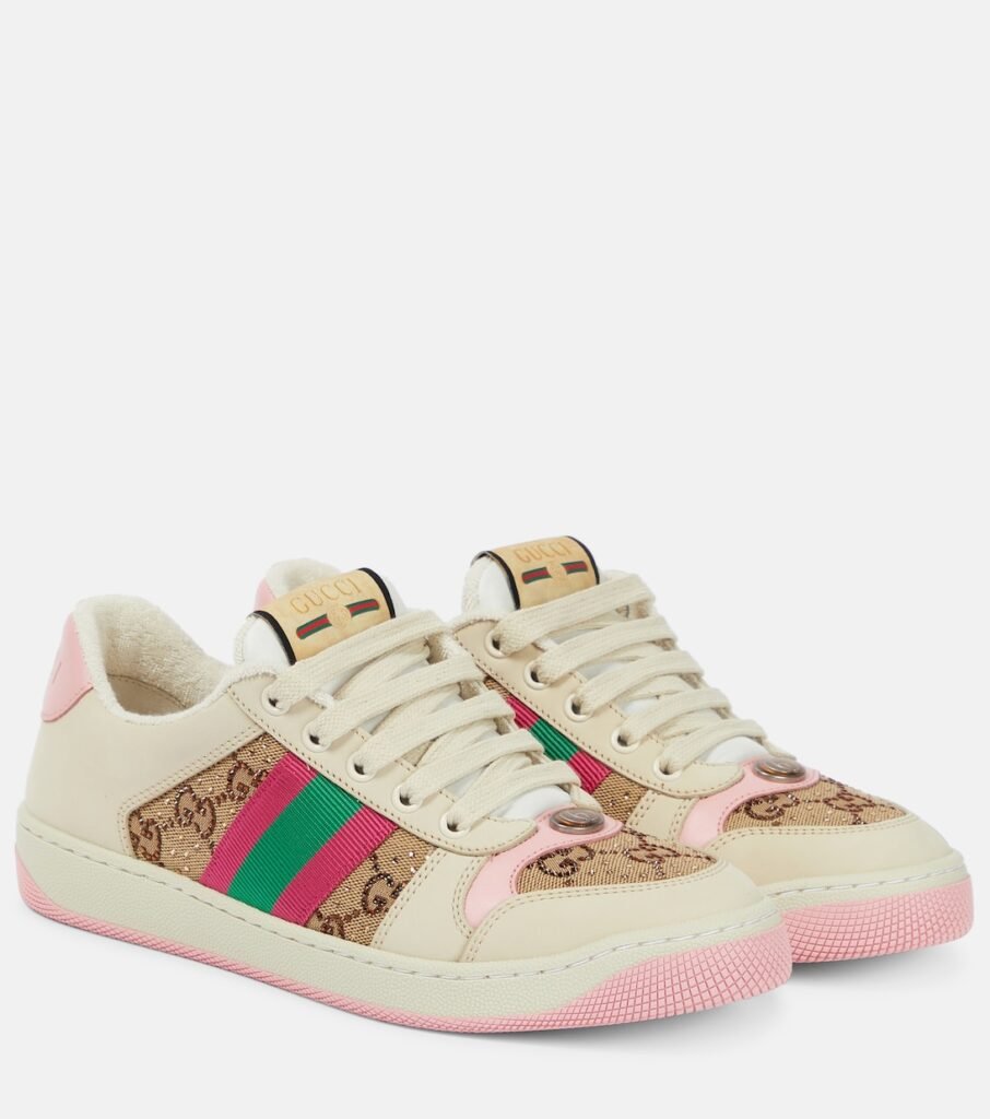 Baskets Screener en cuir