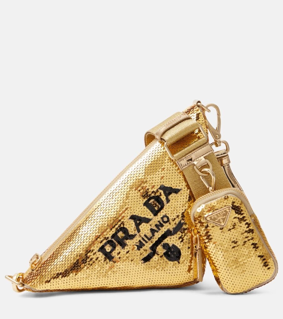 Sac Triangle à sequins