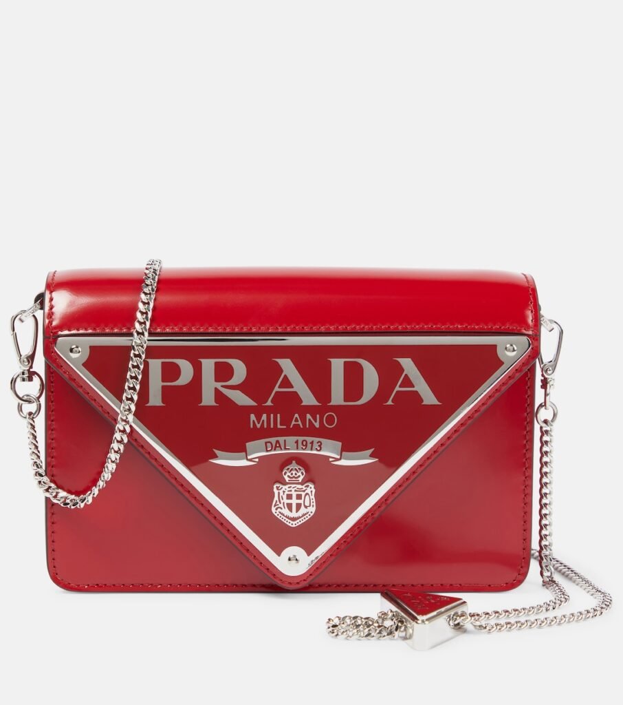 Sac Small en cuir à logo