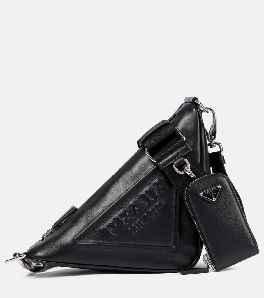 Sac Triangle en cuir