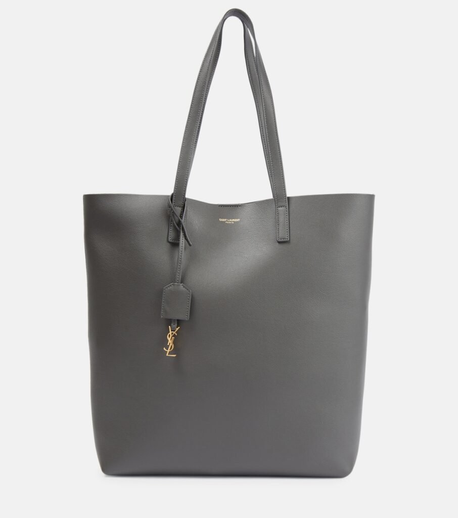 Cabas Shopping N/S en cuir