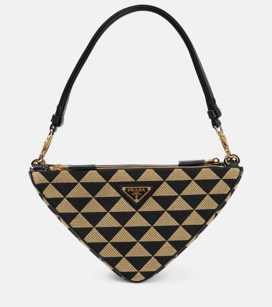 Sac Triangolo Mini en jacquard