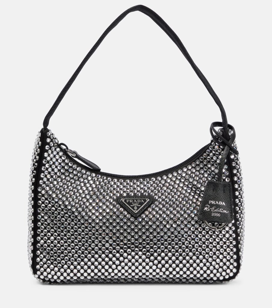 Sac en satin à ornements