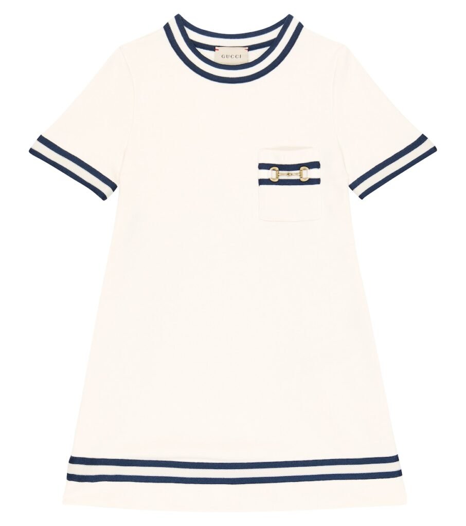 Robe Horsebit en coton