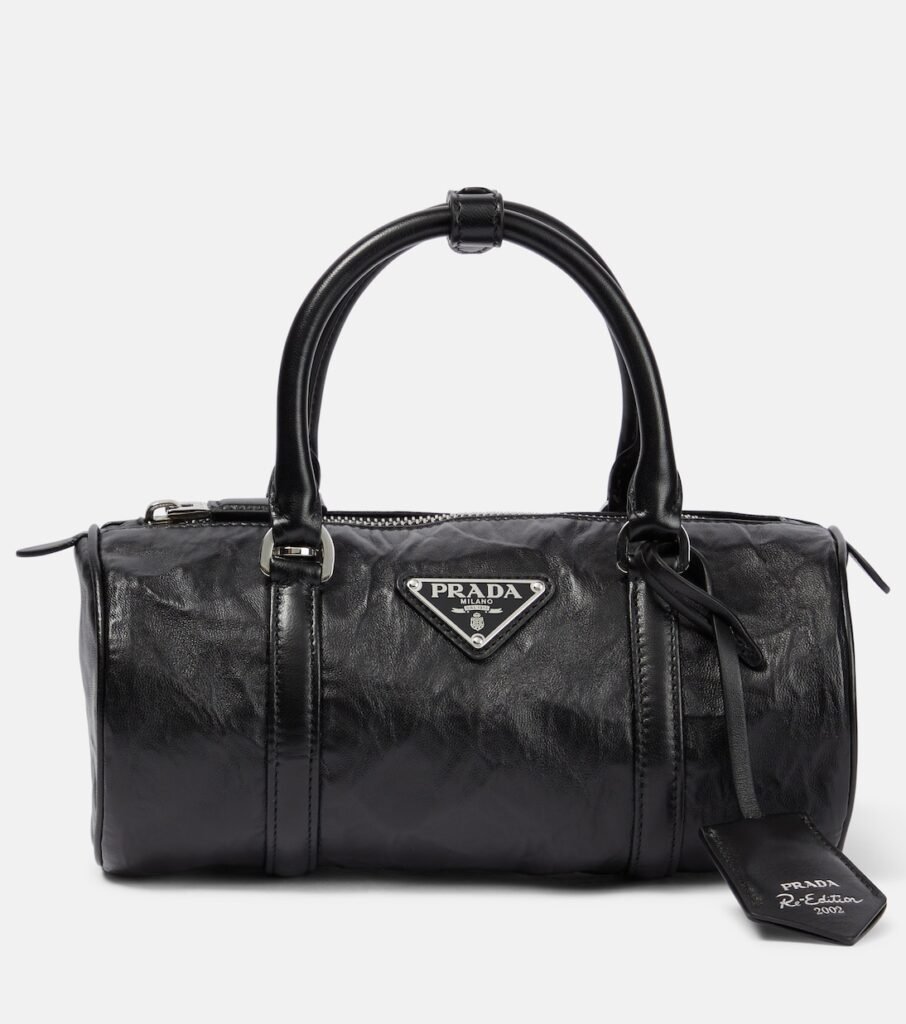 Sac Prada Re-Edition 2002 en Cuir Nappa Antique