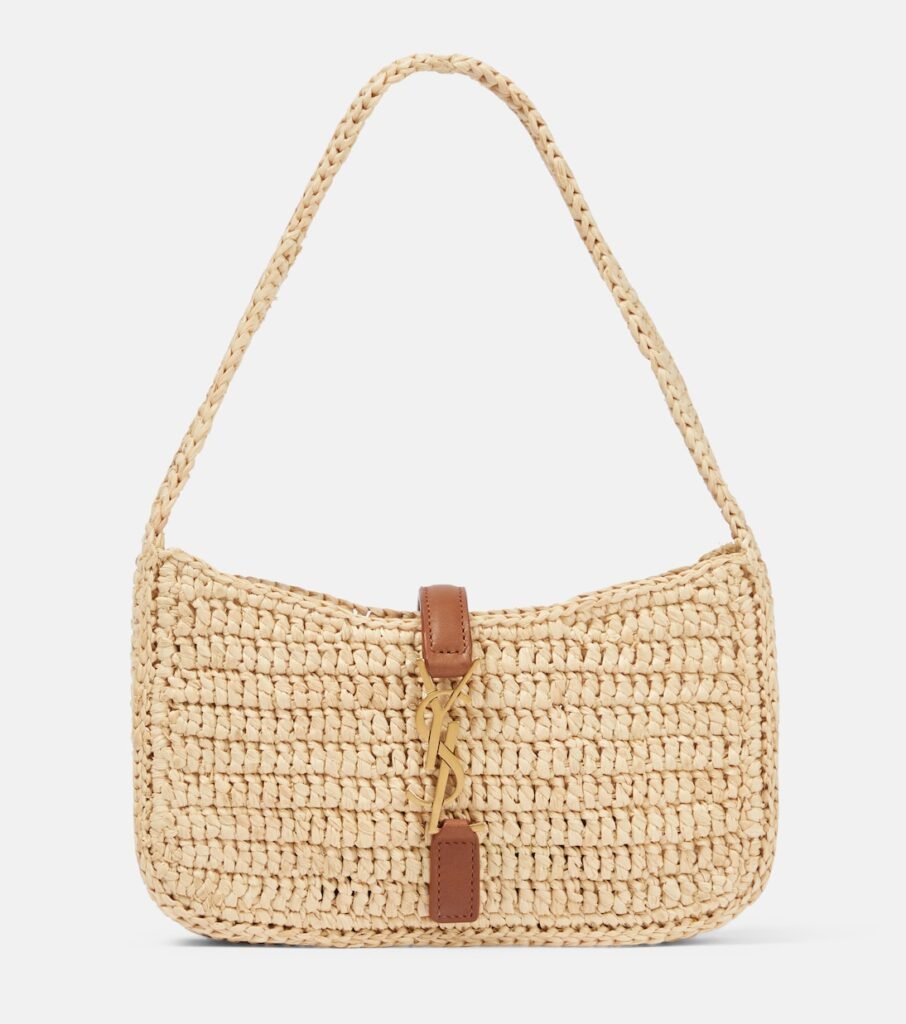 Sac Le 5 à 7 Mini en raphia