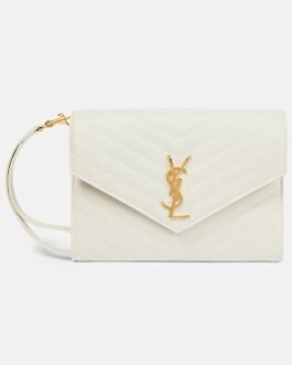Pochette Cassandre Small en cuir matelassé