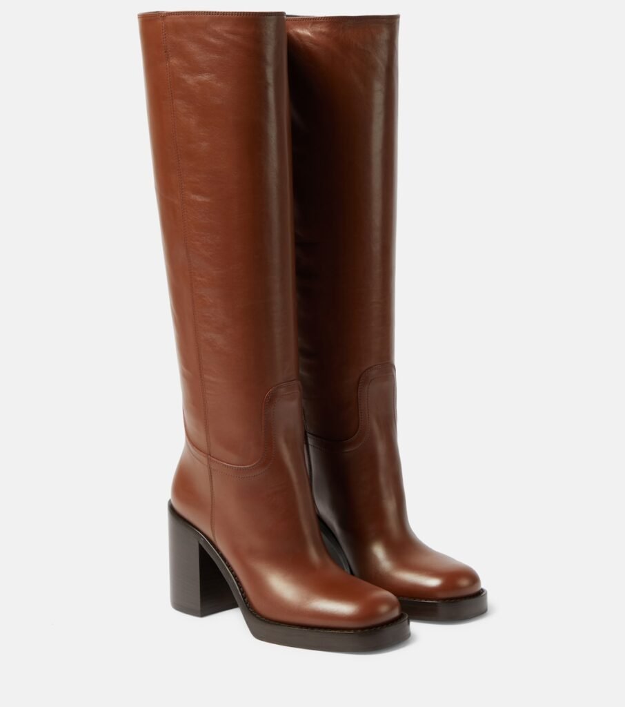 Bottes en cuir