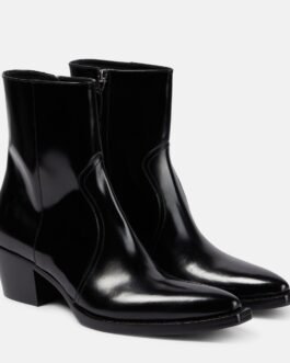 Bottines en cuir