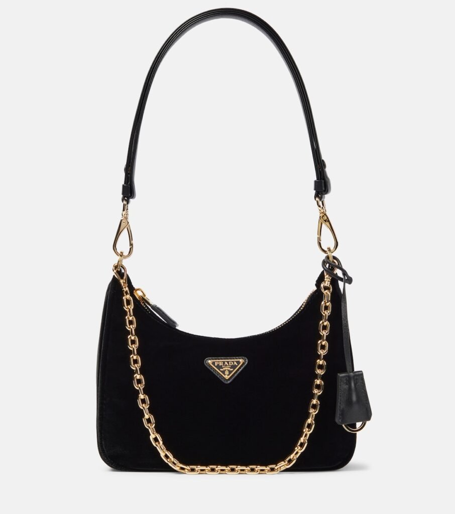 Sac Re-Edition Small en velours