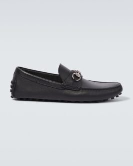 Mocassins Horsebit en cuir