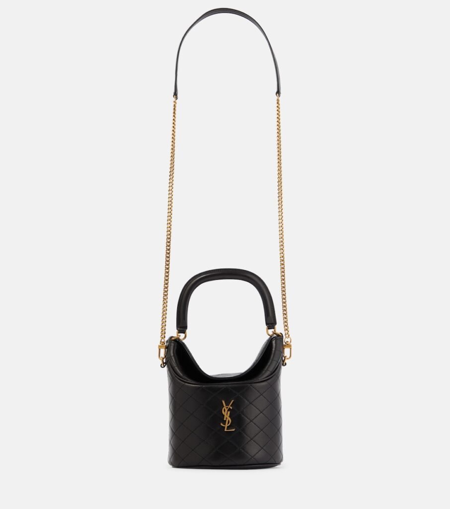 Sac seau Gaby Mini en cuir