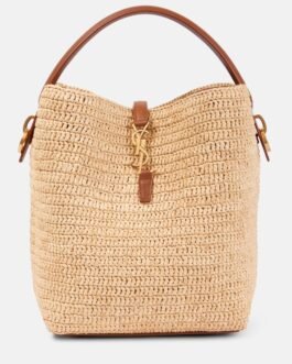 Sac seau Le 37 en raphia