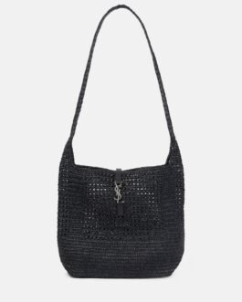 Sac Le 5 à 7 Medium en crochet et raphia