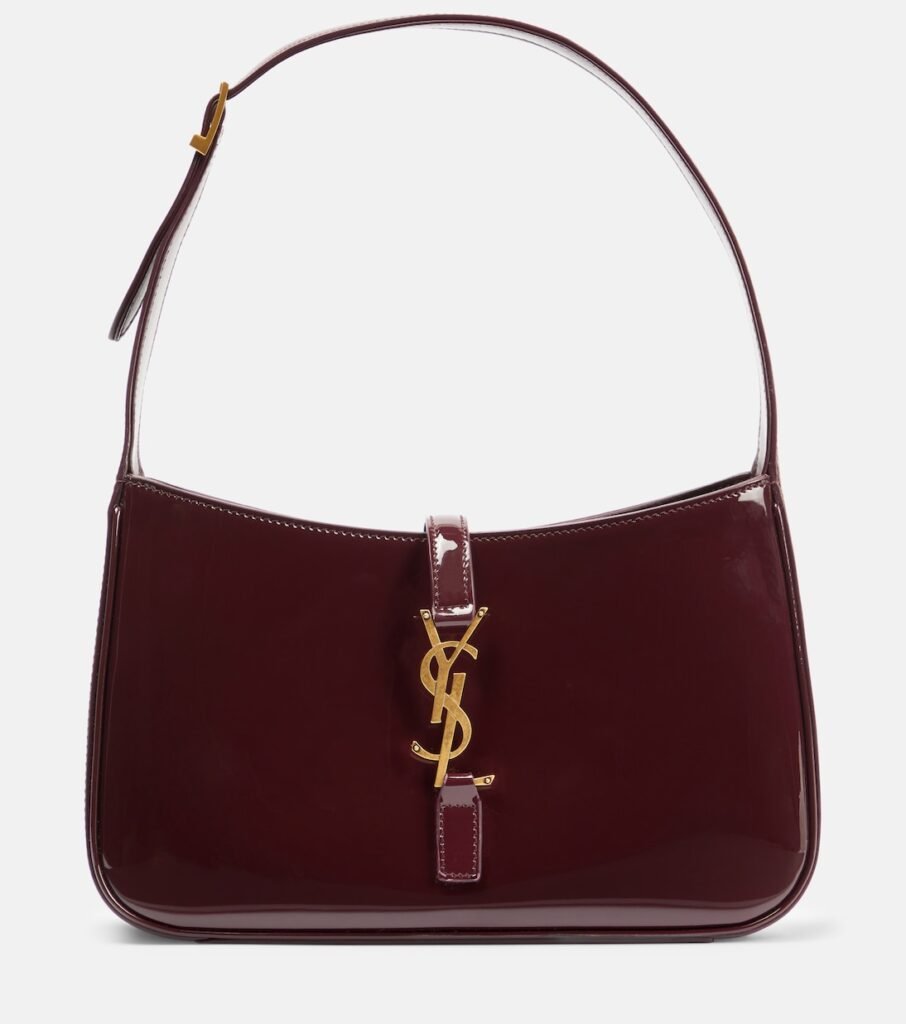 Sac Le 5 à 7 en cuir verni